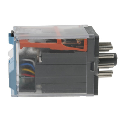 Releco Plug In Latching Power Relay, 24V dc Coil, 10A Switching Current, DPDT