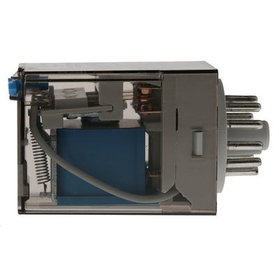 Finder Plug In Power Relay, 24V dc Coil, 10A Switching Current, 3PDT