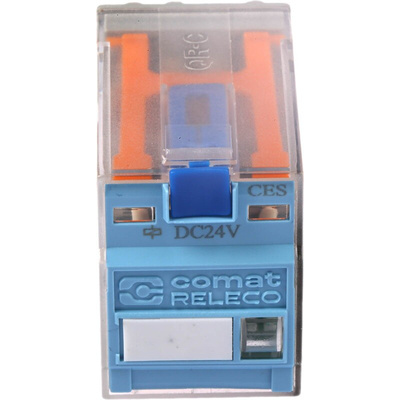 Releco Plug In Power Relay, 24V dc Coil, 5A Switching Current, 4PDT