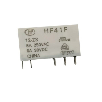 RS PRO PCB Mount Power Relay, 12V dc Coil, 6A Switching Current, SPDT