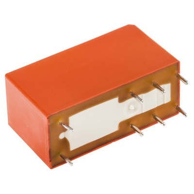 TE Connectivity PCB Mount Latching Power Relay, 24V dc Coil, 16A Switching Current, SPDT