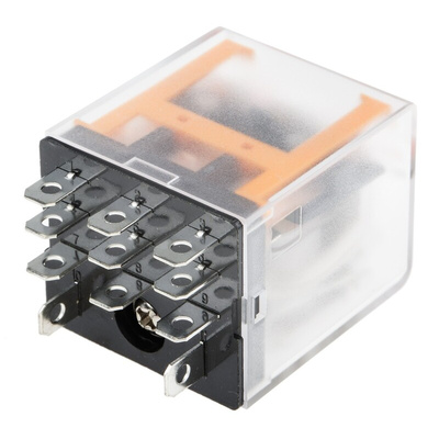 RS PRO Plug In Power Relay, 110V ac Coil, 10A Switching Current, 3PDT