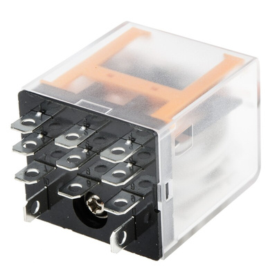 RS PRO Plug In Power Relay, 230V ac Coil, 10A Switching Current, 3PDT