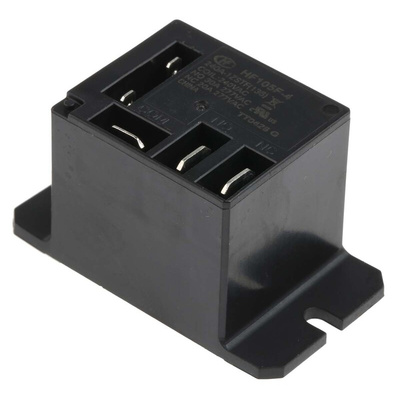 Hongfa Europe GMBH Flange Mount Power Relay, 240V ac Coil, 20A Switching Current, SPDT
