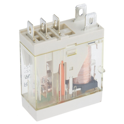 RS PRO Plug In Power Relay, 12V dc Coil, 12A Switching Current, SPDT