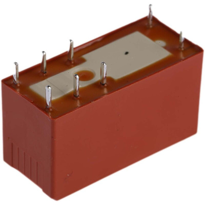 TE Connectivity PCB Mount Power Relay, 12V dc Coil, 16A Switching Current, SPDT