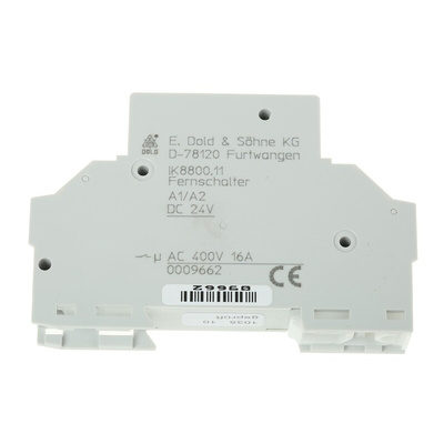 Dold DIN Rail Latching Power Relay, 24V dc Coil, 16A Switching Current, SPDT