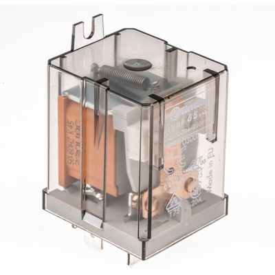 Finder Flange Mount Non-Latching Relay, 230V ac Coil, SPST
