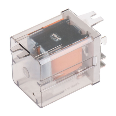 Finder Flange Mount Power Relay, 230V ac Coil, 20A Switching Current, SPDT