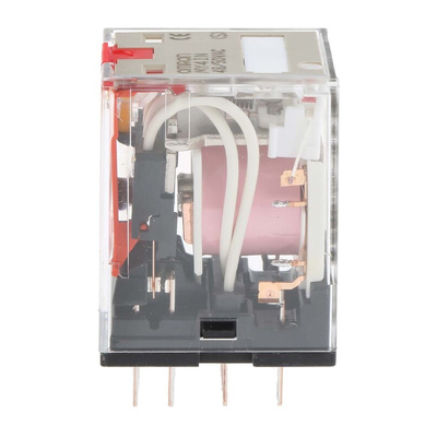 Omron Plug In Latching Power Relay, 48V ac Coil, 5A Switching Current, 4PDT