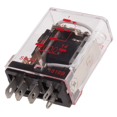 RS PRO PCB Mount Power Relay, 110V ac Coil, 15A Switching Current, SPDT