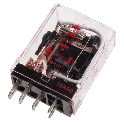 RS PRO PCB Mount Power Relay, 110V ac Coil, 15A Switching Current, SPDT
