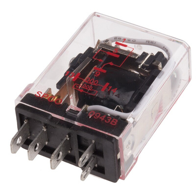 RS PRO PCB Mount Power Relay, 24V ac Coil, 15A Switching Current, SPDT
