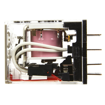 Omron Plug In Power Relay, 240V ac Coil, 5A Switching Current, 4PDT