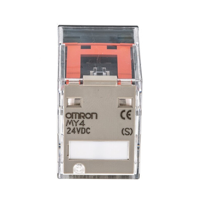 Omron Plug In Power Relay, 24V dc Coil, 3A Switching Current, 4PDT