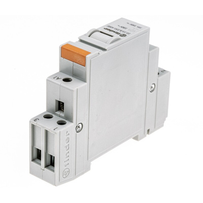 Finder DIN Rail Power Relay, 230V ac Coil, 20A Switching Current, SPST-NC, SPST-NO