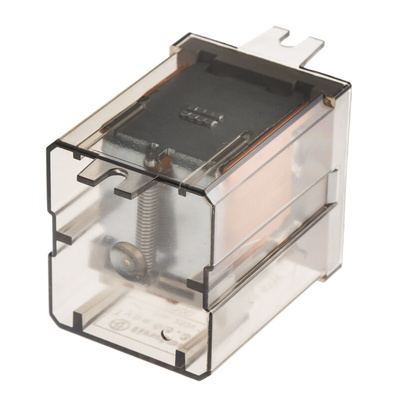Finder Flange Mount Non-Latching Relay, 24V ac Coil, SPST