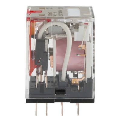 Omron Plug In Power Relay, 240V ac Coil, 10A Switching Current, DPDT