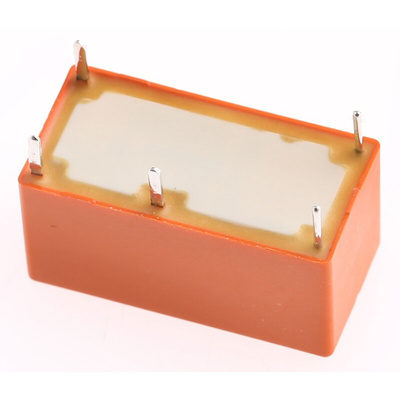 TE Connectivity PCB Mount Latching Power Relay, 3V dc Coil, 5A Switching Current, SPDT