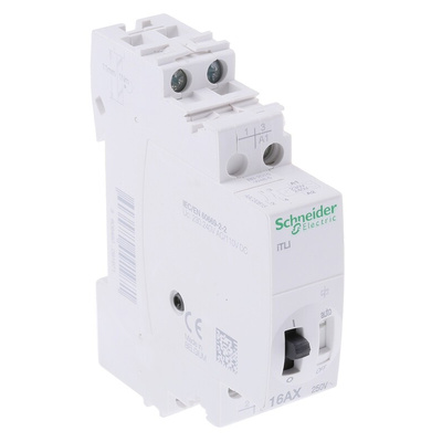 Schneider Electric DIN Rail Power Relay, 110 V dc, 230 → 240V ac Coil, 16A Switching Current, SPDT