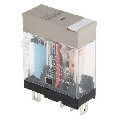 Omron Plug In Power Relay, 24V dc Coil, 6A Switching Current, SPDT