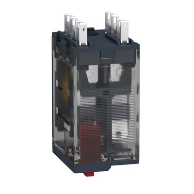 Schneider Electric Plug In Power Relay, 230V ac Coil, 12A Switching Current, DPDT
