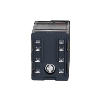 Schneider Electric Plug In Power Relay, 230V ac Coil, 12A Switching Current, DPDT