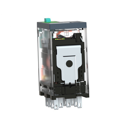 Schneider Electric Plug In Power Relay, 24V dc Coil, 8A Switching Current, 4PDT
