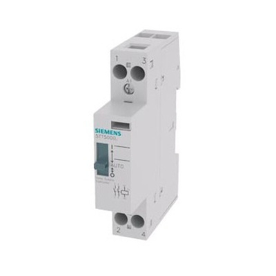 Siemens 5TT Series Contactor, 230 V ac Coil, 2-Pole, 20 A, 2NO, 230 V ac
