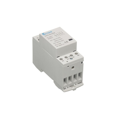 Europa EUC Series Contactor, 230 V ac Coil, 4-Pole, 25 A, 4 kW, 2NO + 2NC, 400 V ac