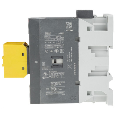 ABB Jokab AFS Series Contactor, 24 → 60 V ac Coil, 3-Pole, 105 A, 3NO, 600 V ac