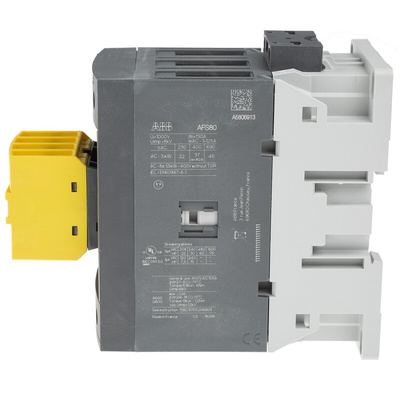 ABB Jokab AFS Series Contactor, 24 → 60 V ac Coil, 3-Pole, 125 A, 3NO, 600 V ac