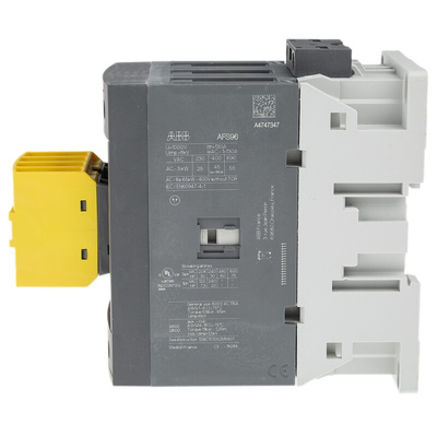 ABB Jokab AFS Series Contactor, 24 → 60 V ac Coil, 3-Pole, 130 A, 3NO, 600 V ac