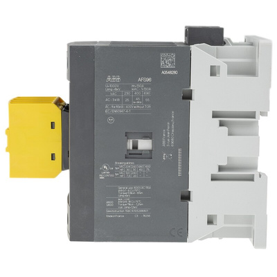 ABB Jokab AFS Series Contactor, 100 to 250 V ac/dc Coil, 3-Pole, 130 A, 3NO, 600 V ac