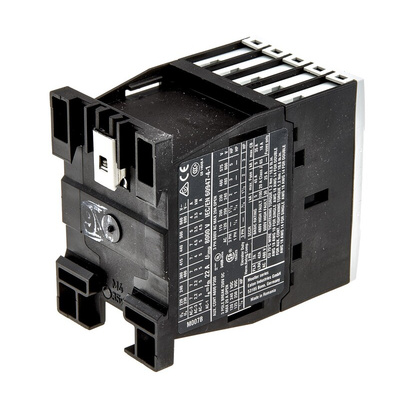 Eaton Contactor, 230 V ac Coil, 3-Pole, 7 A, 3 kW, 3NO, 400 V ac