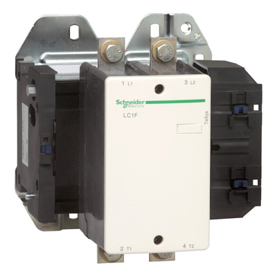 Schneider Electric Contactor, 440 V dc Coil, 2-Pole, 500 A, 2NO + 2NC
