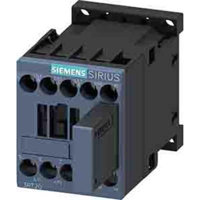 Siemens Contactor, 24 V dc Coil, 3-Pole, 7 A, 3 kW, 1NC