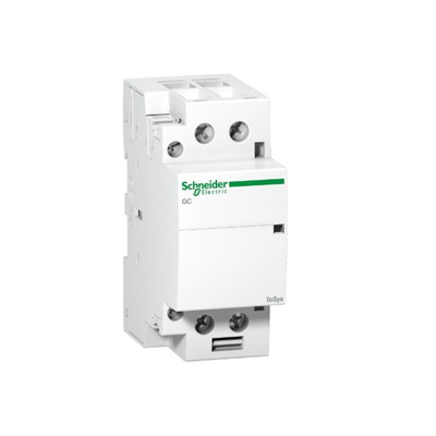 Schneider Electric Contactor, 240 V Coil, 2-Pole, 40 A, 2NC