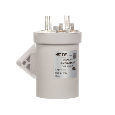 TE Connectivity LEV200 Series Contactor, 12 V dc Coil, 1-Pole, 500 A