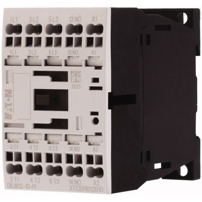 Eaton Contactor, 240 V ac Coil, 3-Pole, 12 A, 5.5 kW, 1 NO