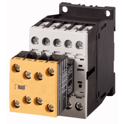 Eaton Contactor, 220 V ac, 230 V dc Coil, 3-Pole, 170 A, 2NC/3NO