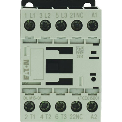 Eaton DILM Series Contactor, 220 V ac, 230 V dc Coil, 4-Pole, 6.5 kW