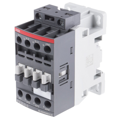 ABB AF Series Contactor, 230 V ac Coil, 3-Pole, 9 A, 5.5 kW, 3NO, 690 V ac