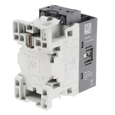 ABB NF Series Contactor Relay, 230 V ac/dc Coil, 4-Pole, 6 A, 3NO + 1NC, 690 V ac