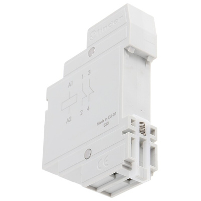 Finder DIN Rail Power Relay, 230V ac Coil, 20A Switching Current, DPST