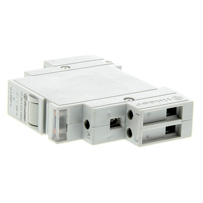Finder DIN Rail Latching Power Relay, 24V dc Coil, 16A Switching Current, DPST