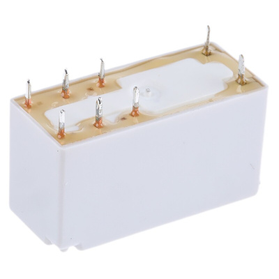 Finder PCB Mount Power Relay, 12V dc Coil, 16A Switching Current, SPDT