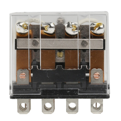 Omron Plug In Power Relay, 24V dc Coil, 10A Switching Current, 4PDT