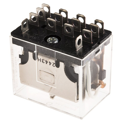 Omron Plug In Power Relay, 230V ac Coil, 10A Switching Current, 4PDT