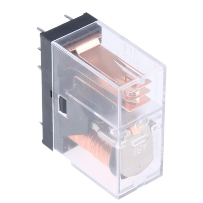 Omron PCB Mount Power Relay, 5V dc Coil, 16A Switching Current, SPDT